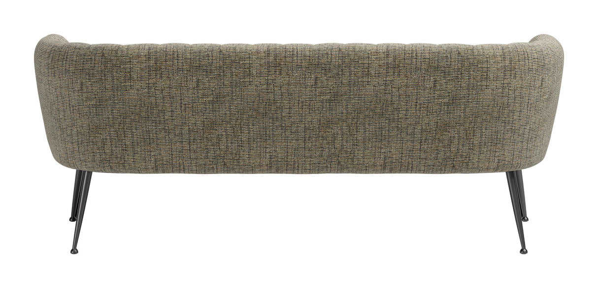 ZUO Deco Sofa Green Tweed