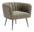 ZUO Deco Accent Chair Green Tweed