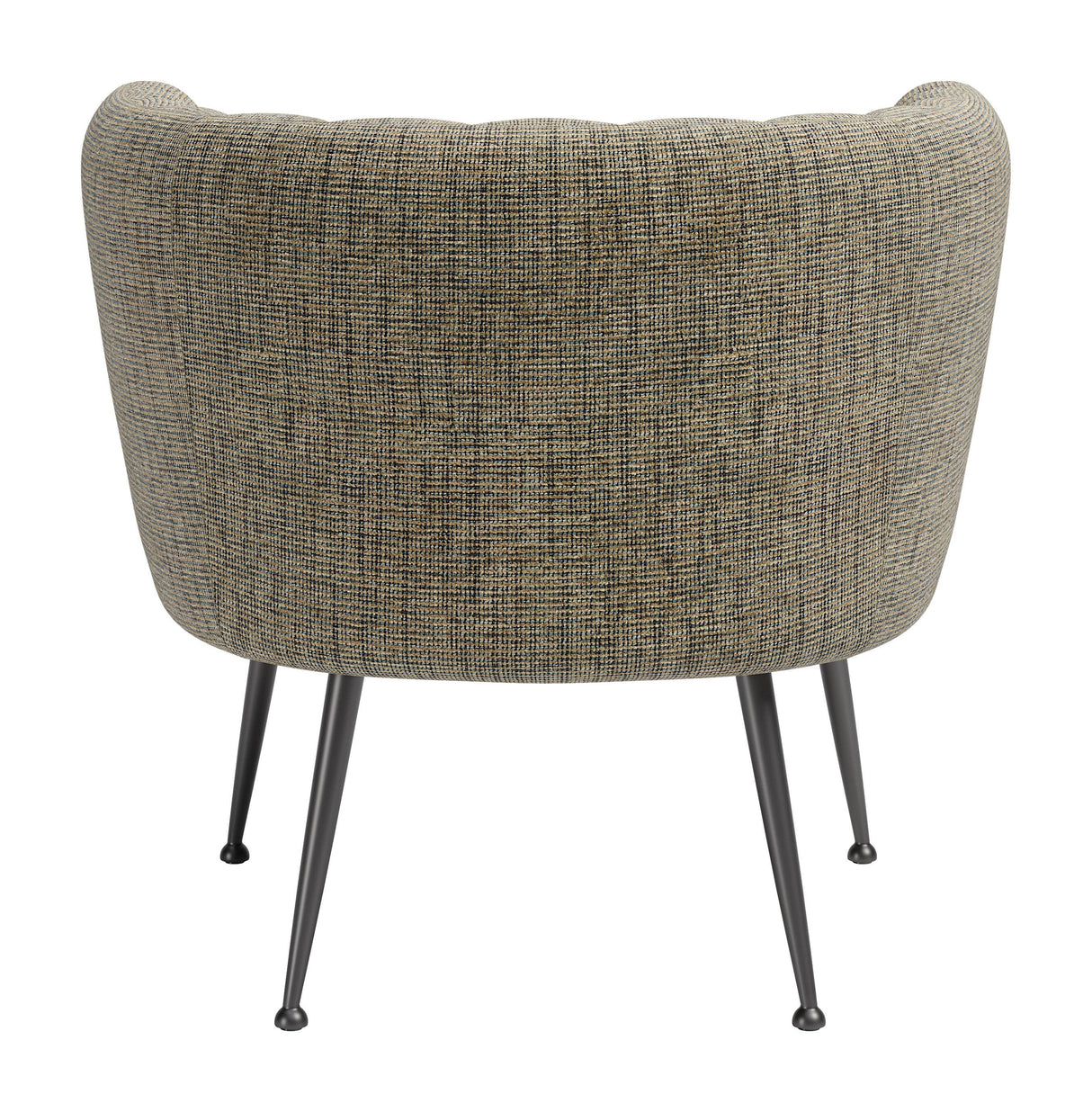 ZUO Deco Accent Chair Green Tweed