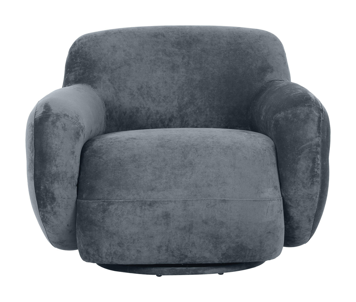 ZUO Boble Swivel Chair Storm Gray