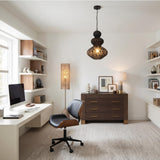 ZUO Kali Ceiling Lamp Black