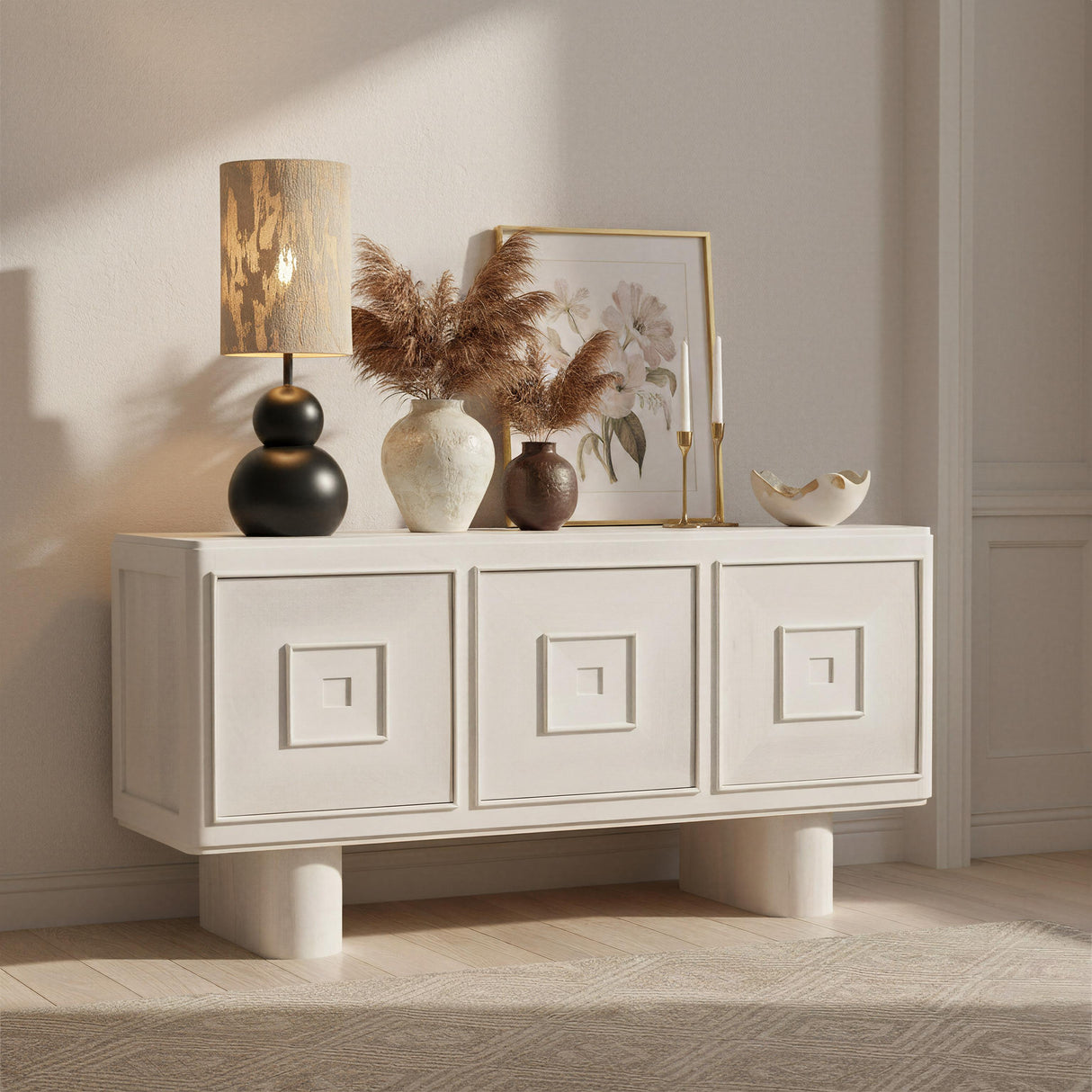 ZUO Pupen Table Lamp Beige