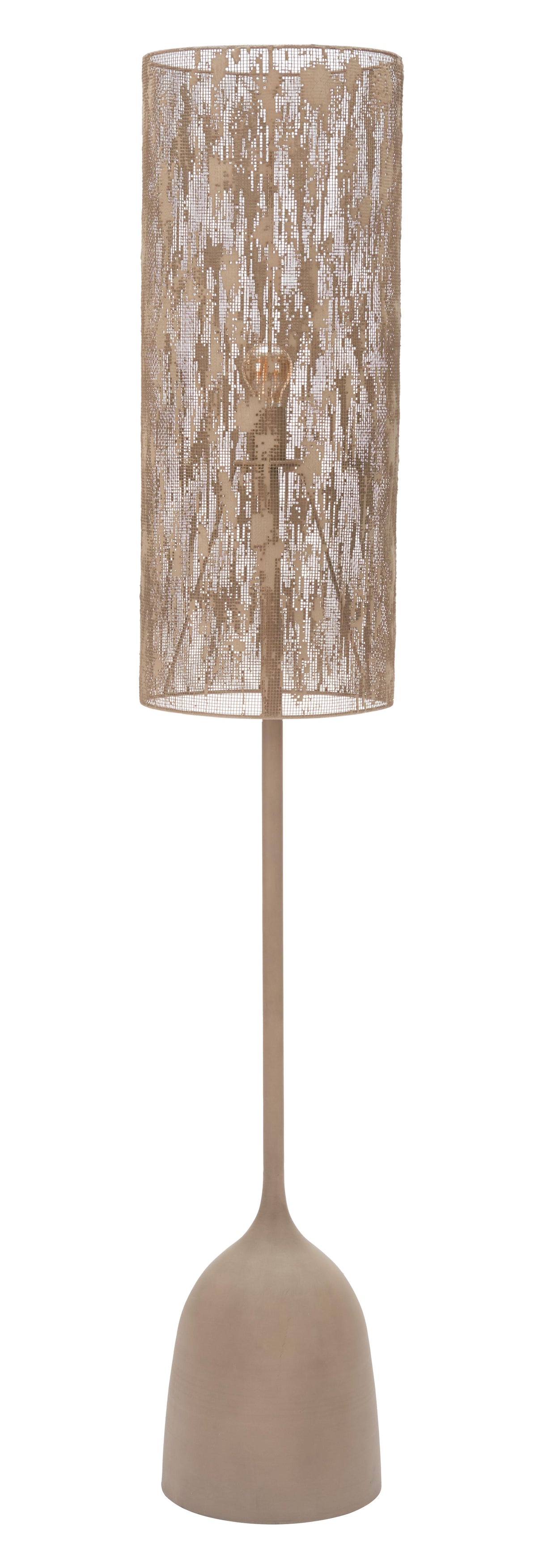 ZUO Buff Floor Lamp Taupe
