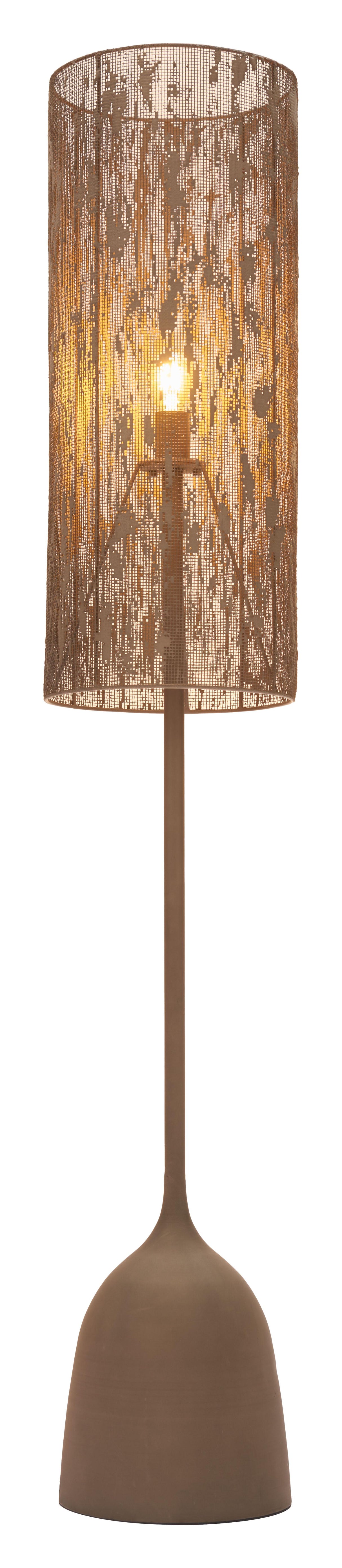 ZUO Buff Floor Lamp Taupe