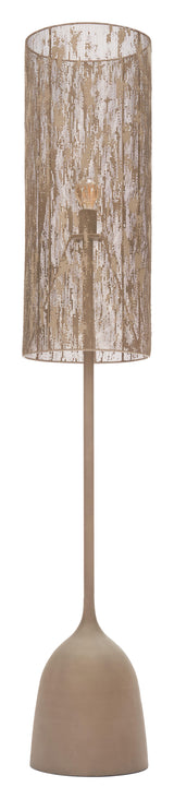 ZUO Buff Floor Lamp Taupe