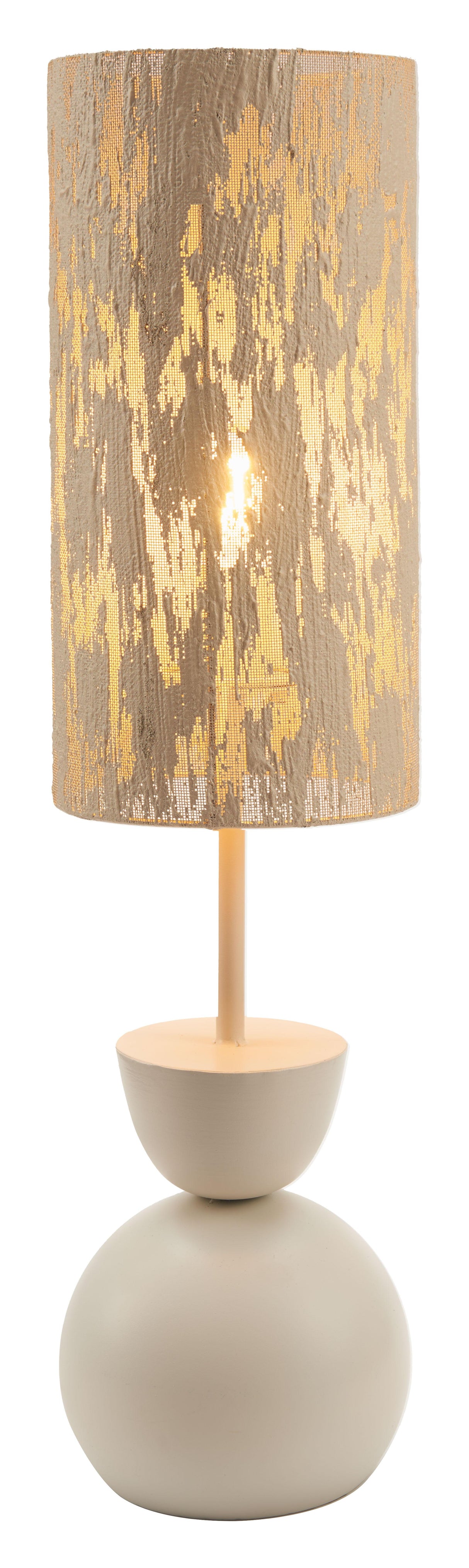 ZUO Gochi Table Lamp White