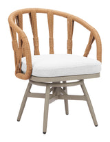 ZUO Safal Swivel Dining Chair Multicolor