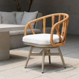 ZUO Safal Swivel Dining Chair Multicolor