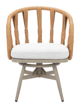 ZUO Safal Swivel Dining Chair Multicolor