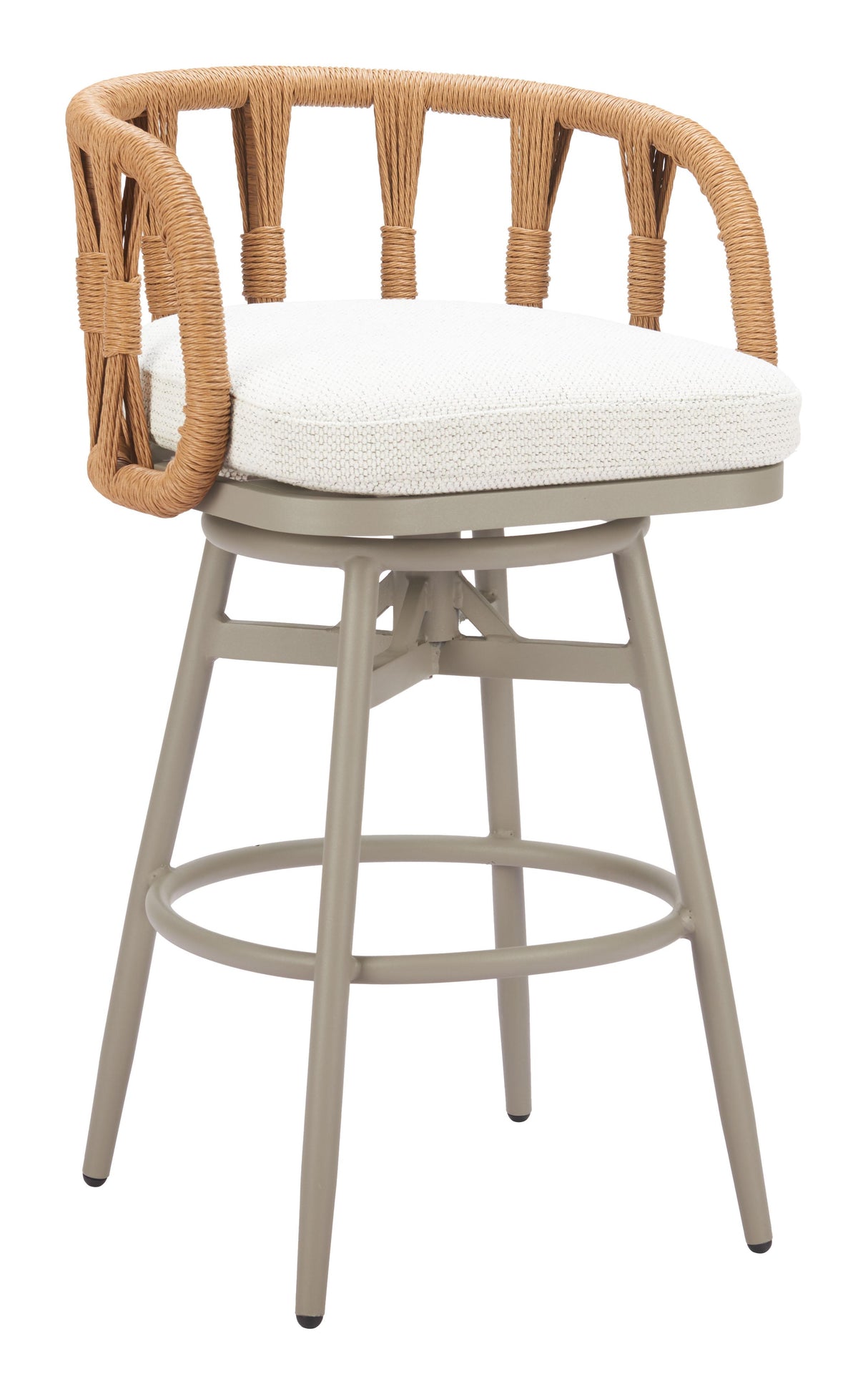 ZUO Safal Swivel Barstool Multicolor