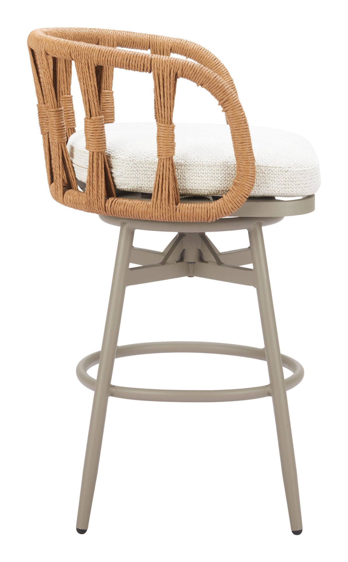 ZUO Safal Swivel Barstool Multicolor