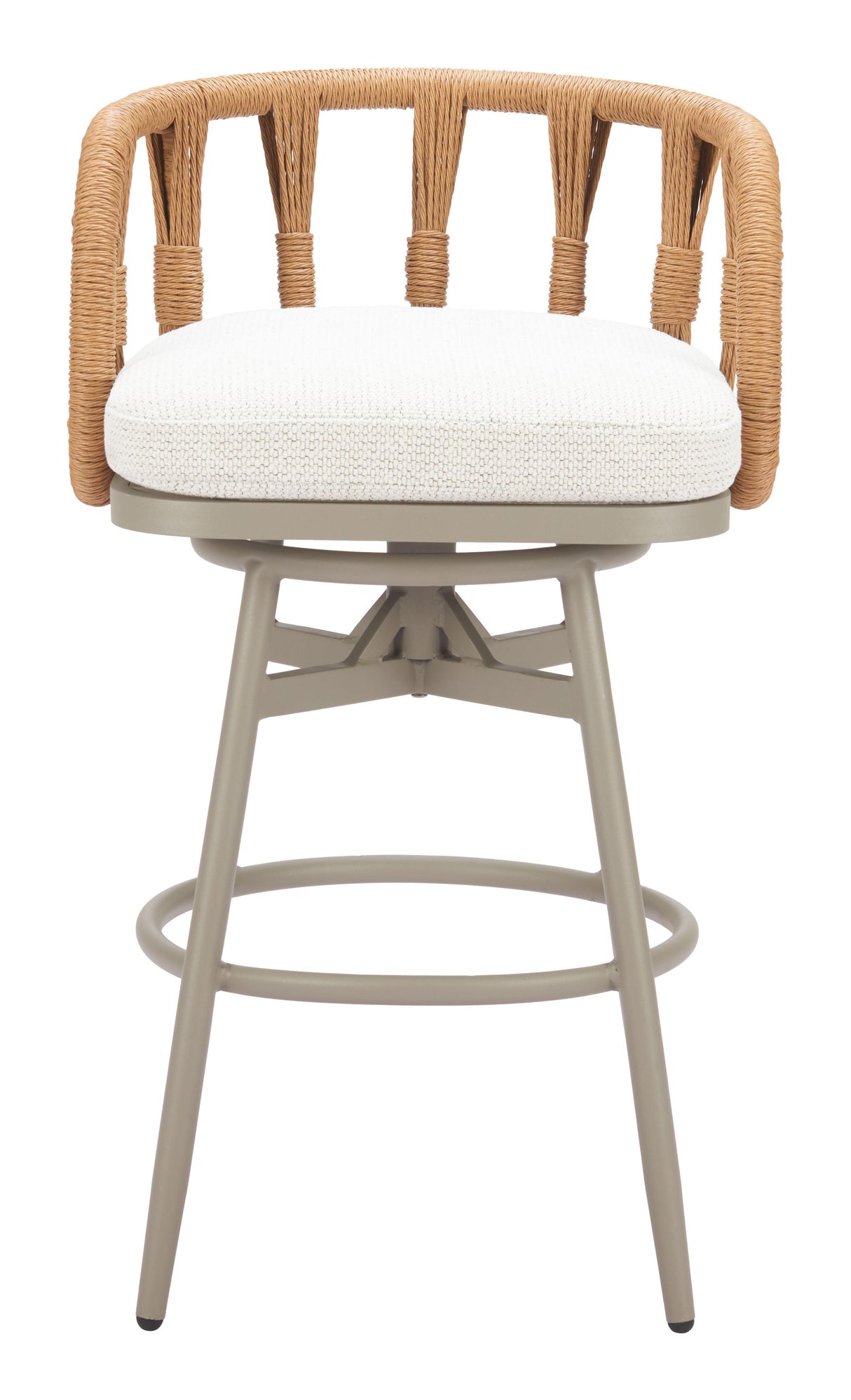 ZUO Safal Swivel Barstool Multicolor