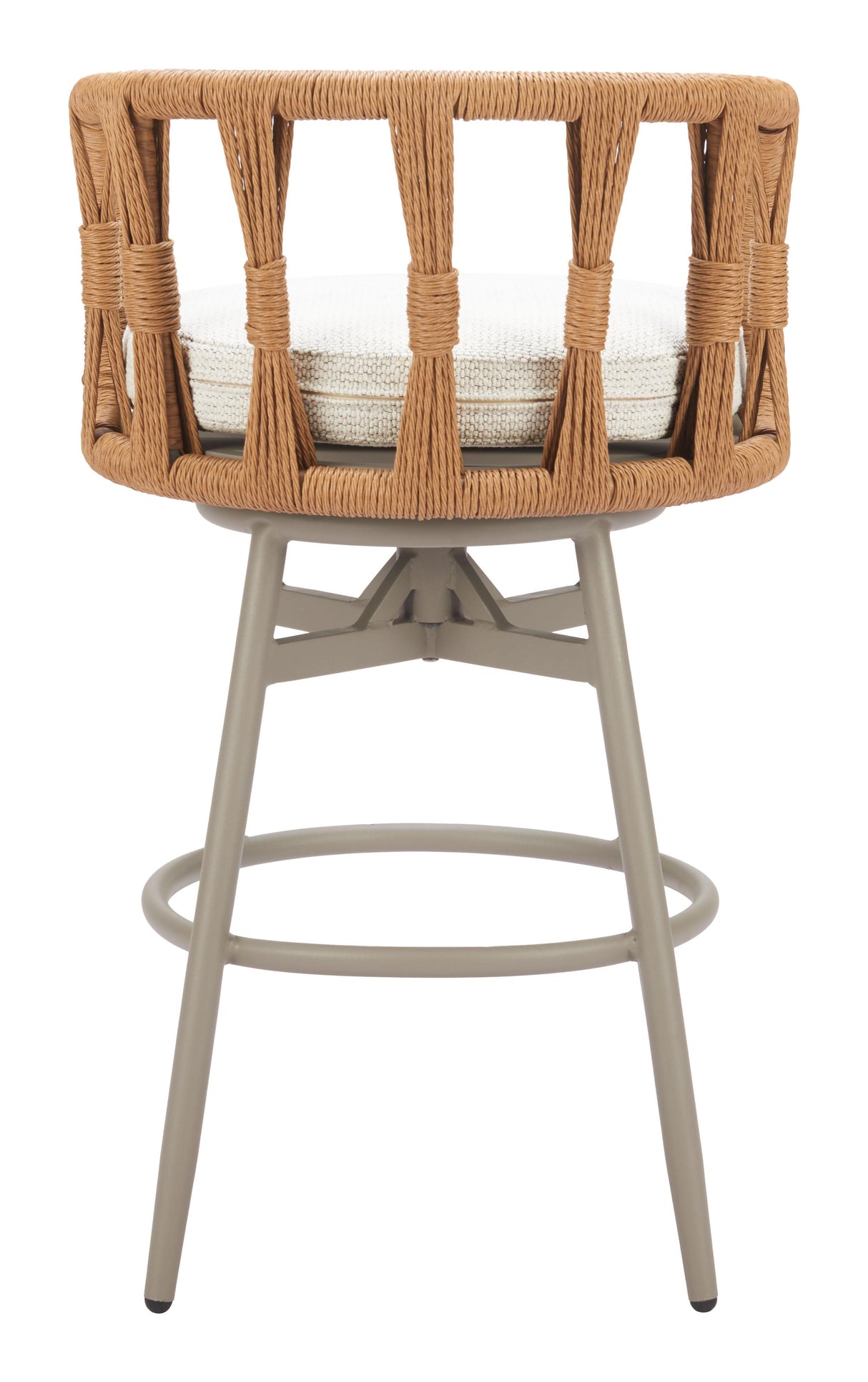 ZUO Safal Swivel Barstool Multicolor