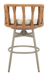 ZUO Safal Swivel Barstool Multicolor