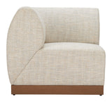 ZUO Christy Corner Chair Beige