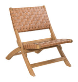 ZUO Sunflare Lounge Chair Brown