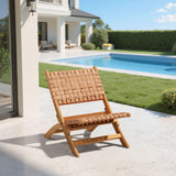 ZUO Sunflare Lounge Chair Brown