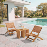 ZUO Sunflare Lounge Chair Brown