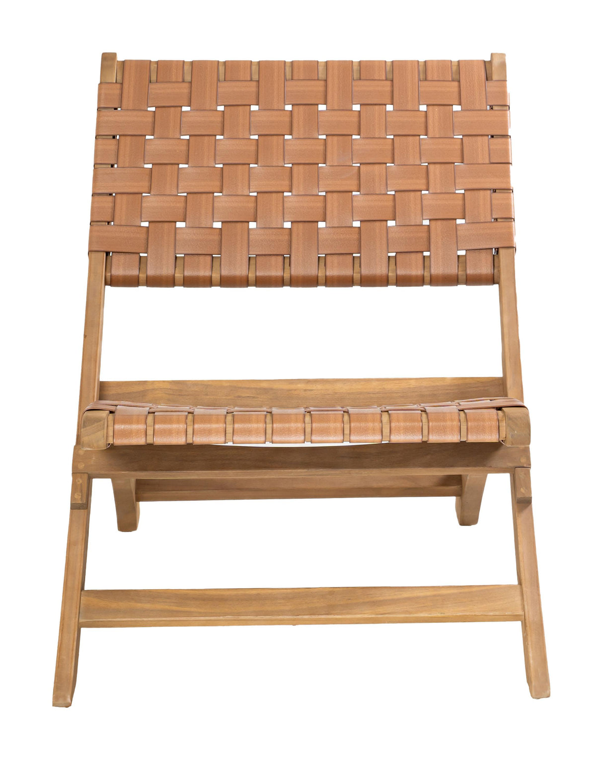 ZUO Sunflare Lounge Chair Brown
