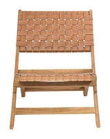 ZUO Sunflare Lounge Chair Brown