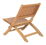 ZUO Sunflare Lounge Chair Brown
