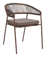ZUO Skye Dining Chair (Set of 2) Brown