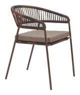 ZUO Skye Dining Chair (Set of 2) Brown