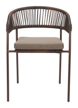 ZUO Skye Dining Chair (Set of 2) Brown