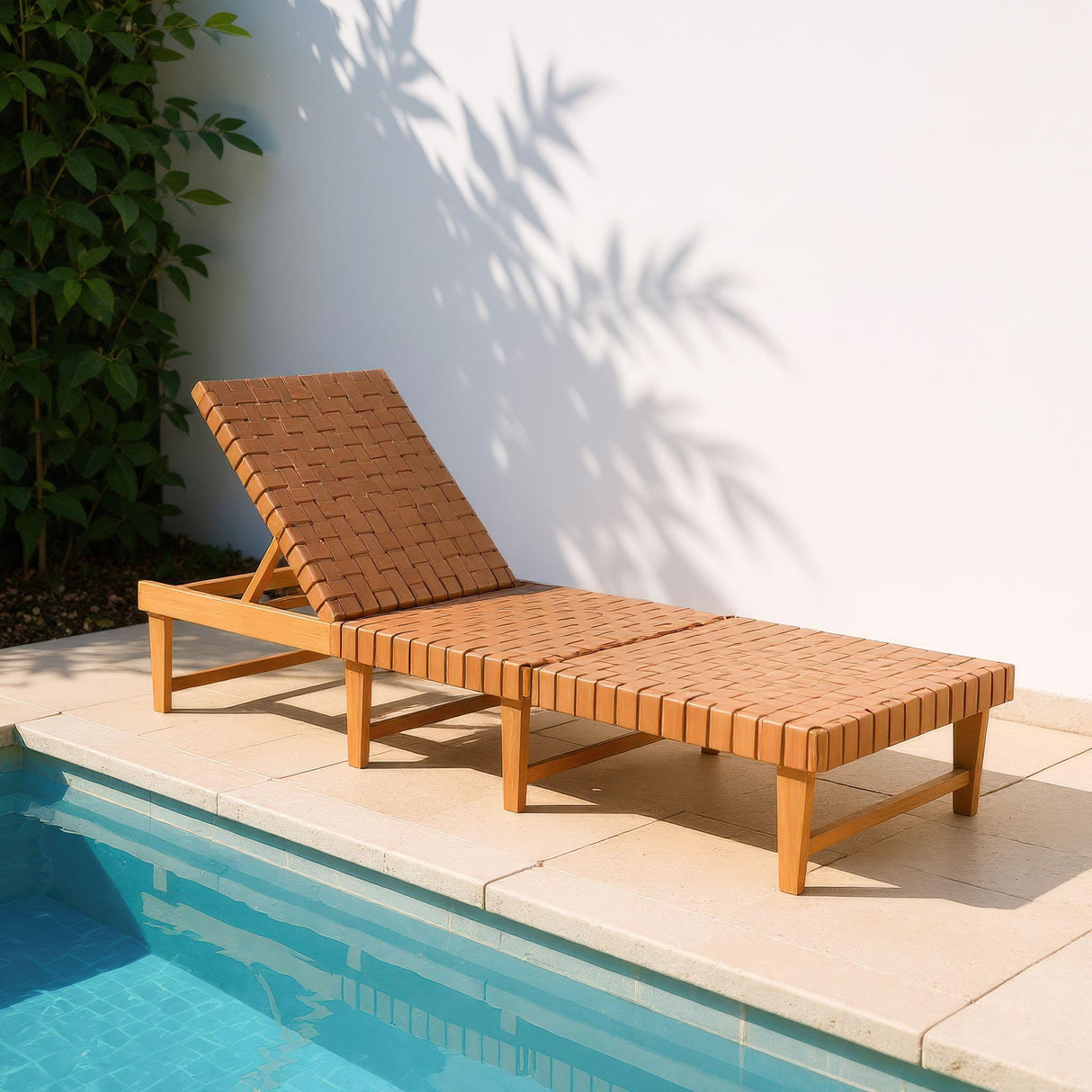 ZUO Breath Chaise Lounge Brown