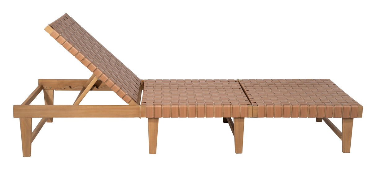 ZUO Breath Chaise Lounge Brown