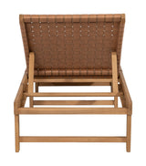 ZUO Breath Chaise Lounge Brown