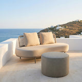ZUO Moxy Ottoman Green