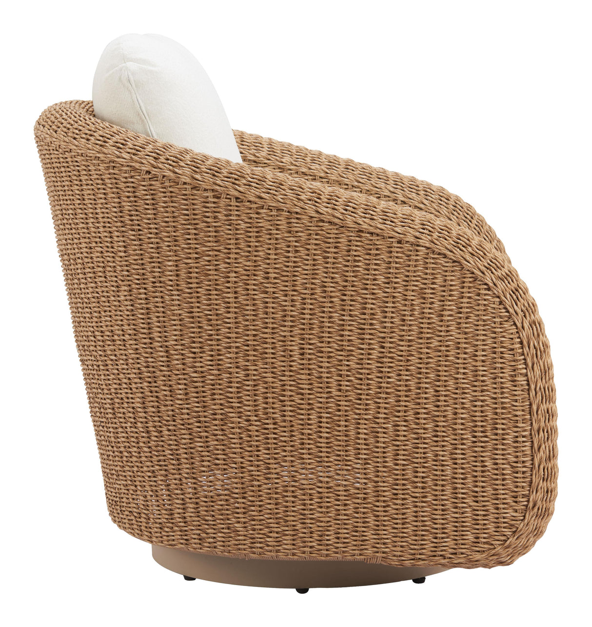 ZUO Solara Swivel Chair Ivory