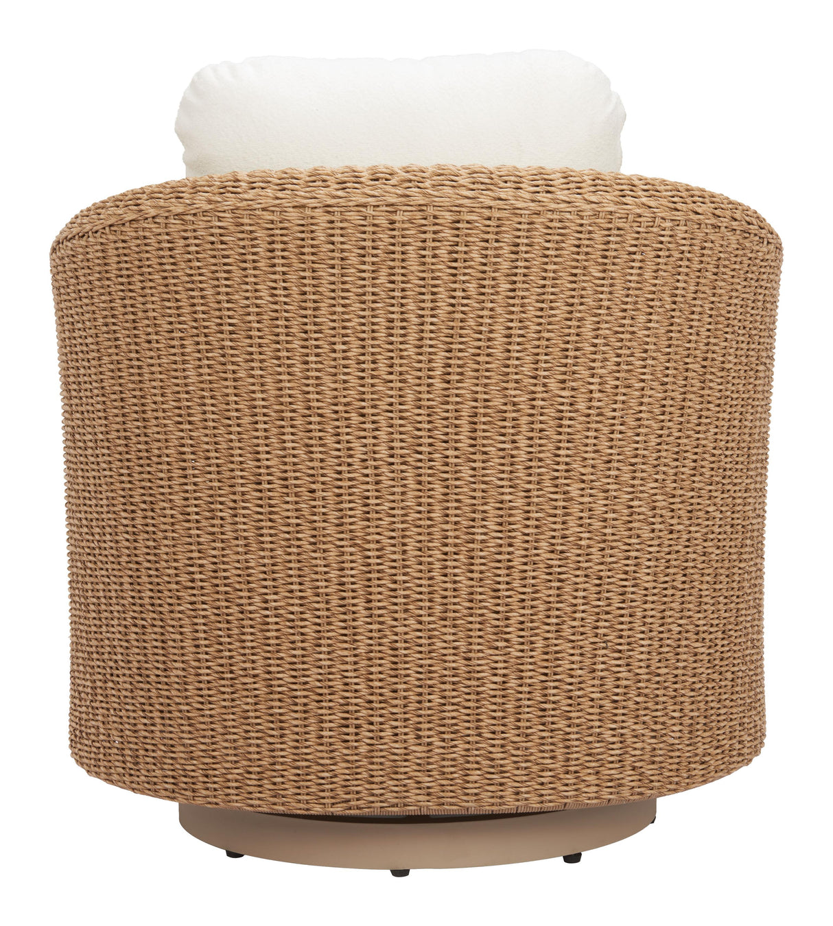 ZUO Solara Swivel Chair Ivory