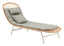 ZUO Skim Chaise Lounge Multicolor