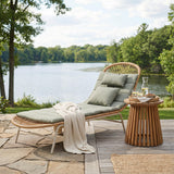 ZUO Skim Chaise Lounge Multicolor