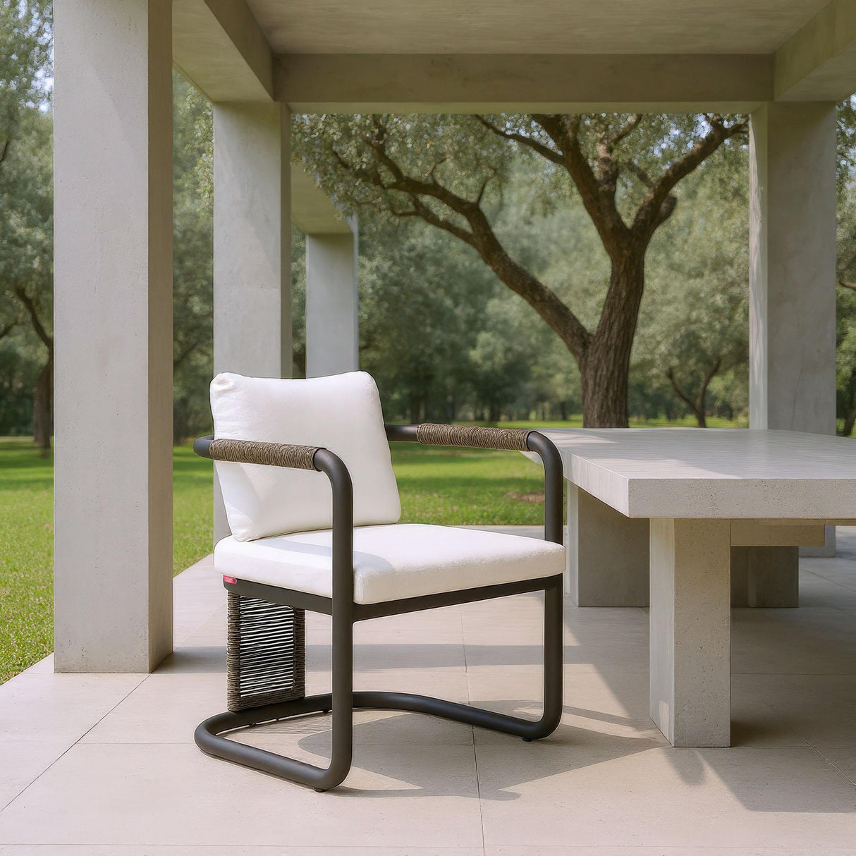 ZUO Ciel Dining Chair (Set of 2) Ivory