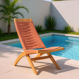 ZUO Rova Lounge Chair Terracotta