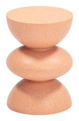 ZUO Tressa Side Table Terracotta