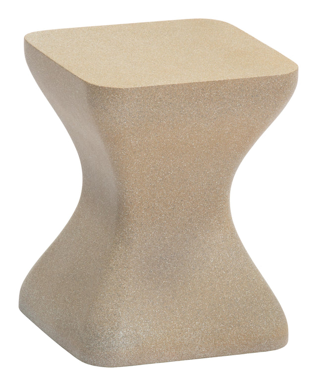 ZUO Mura Side Table Taupe