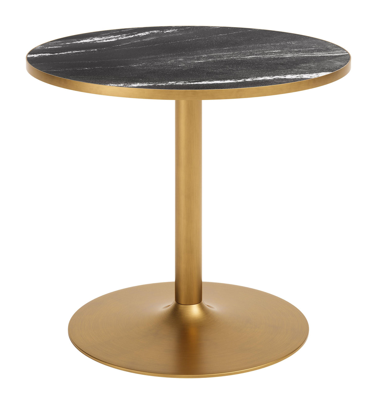 ZUO Batu Dining Table Black & Gold