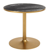 ZUO Batu Dining Table Black & Gold