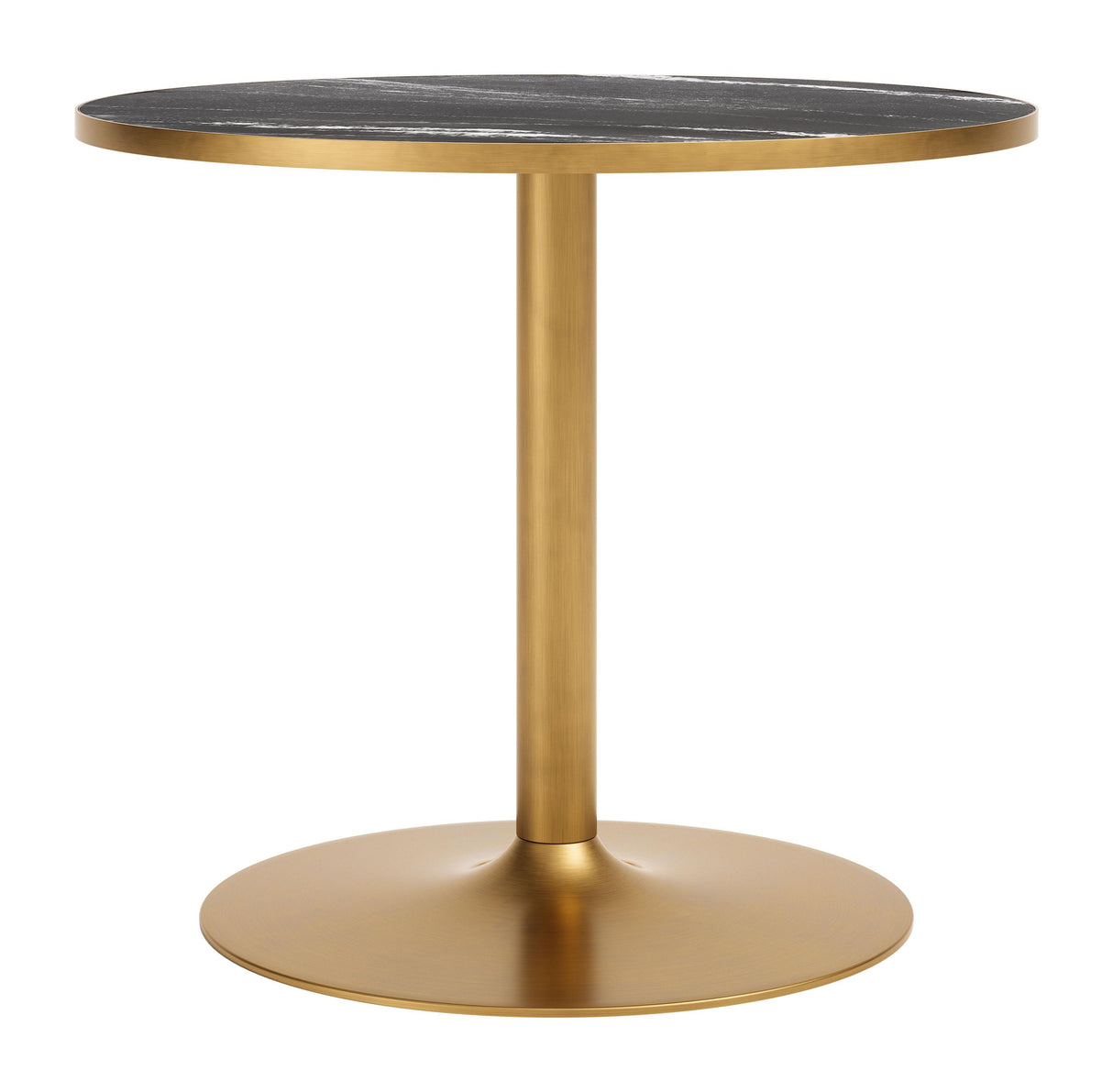 ZUO Batu Dining Table Black & Gold