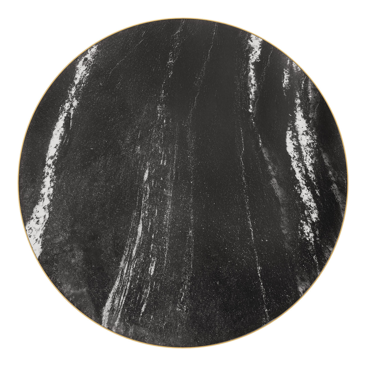 ZUO Batu Dining Table Black & Gold