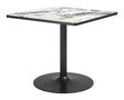 ZUO Caliza Dining Table Gray & Black