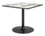ZUO Caliza Dining Table Gray & Black