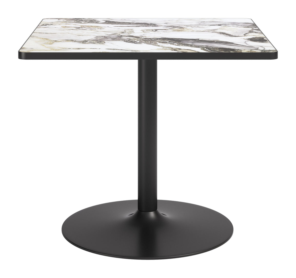 ZUO Caliza Dining Table Gray & Black