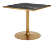 ZUO Caliza Dining Table Black & Gold