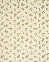 Schumacher Jeter Des Fleurs Beaded Print Artichoke Fabric