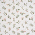 Schumacher Jeter Des Fleurs Beaded Print Moss Phlox Fabric